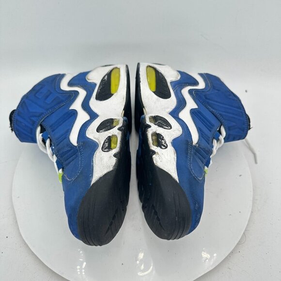 Nike Air Griffey Max 1 Men Size 8.5 354912-008 Platinum Midnight Navy Volt Shoes - Picture 7 of 11